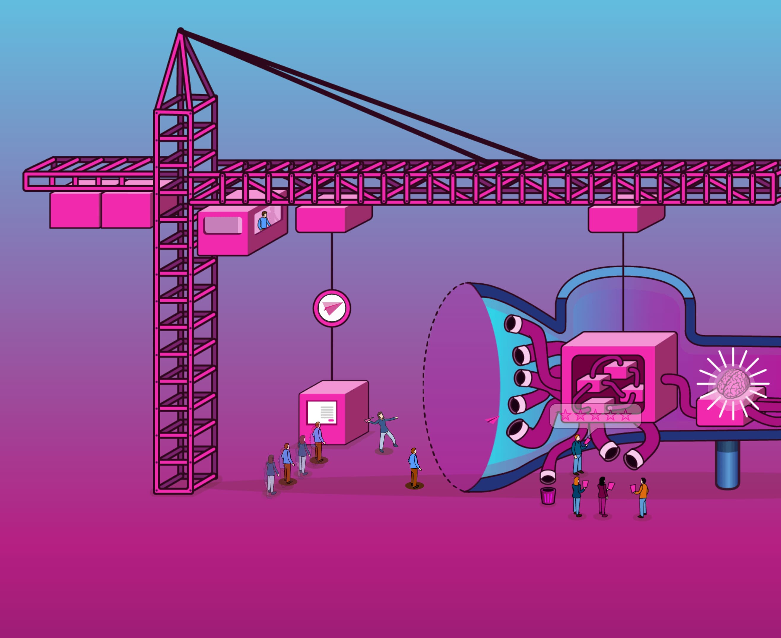 Página pública de Contestia - Plataforma de gestión